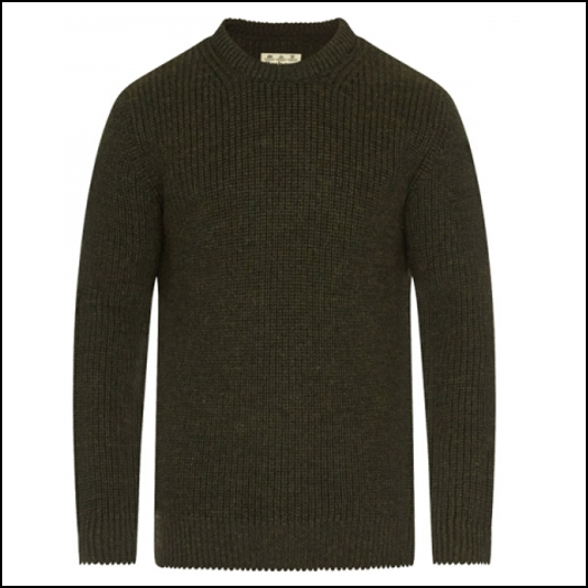 barbour tyne zip neck sweater