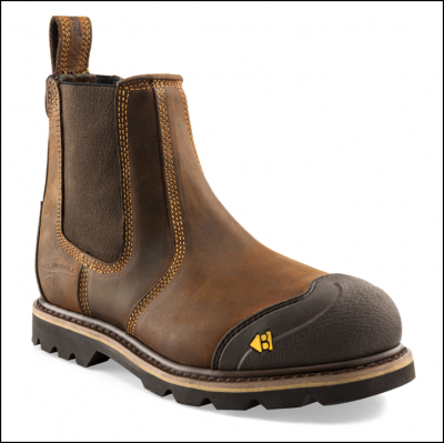 Buckler Buckflex Dark Brown Safety Dealer Boot 1