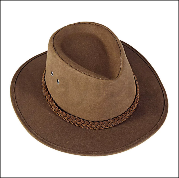 barbour wax bushman hat