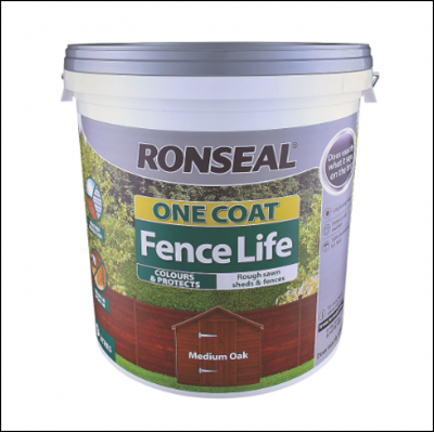 Ronseal Fence Life 5 Litre Medium Oak