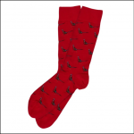 Barbour Mavin Pheasant Socks Red