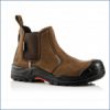 Buckler Nubuckz Brown Safety Dealer Boot 4