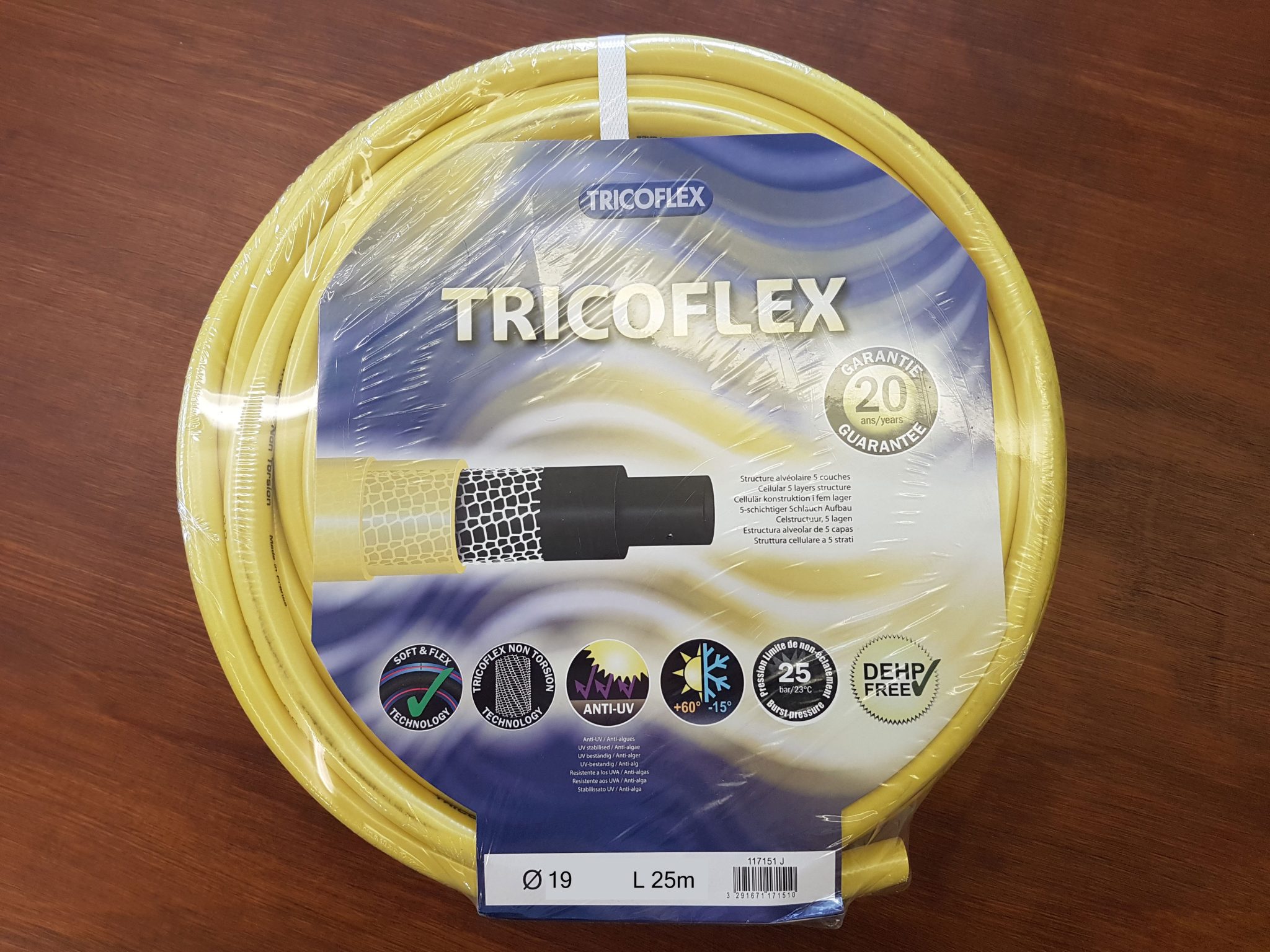 Tricoflex Hose Pipe 19mm x 25m