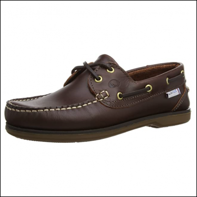 Quayside Ladies Clipper Chestnut Brown Deck Shoe 1a