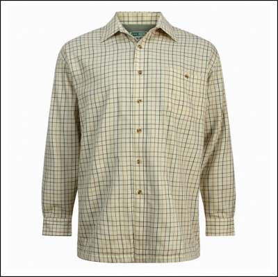 Hoggs of Fife Birch Micro Fleece Lined Shirt 1