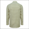 Hoggs of Fife Pure Cotton Dark Brown-Gold-Navy Tattersall Check Shirt 3