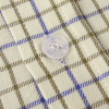 Hoggs of Fife Pure Cotton Navy-Olive Tattersall Check Shirt 2