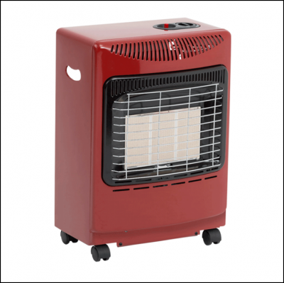 Lifestyle Mini Red Heatforce Gas Cabinet Heater 4.2kW 1