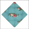 Ascalon Blue-Floral Round Seat Cushion Pad 2