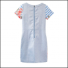 Joules Ottie Blue-Stripe Floral Shift Dress 2