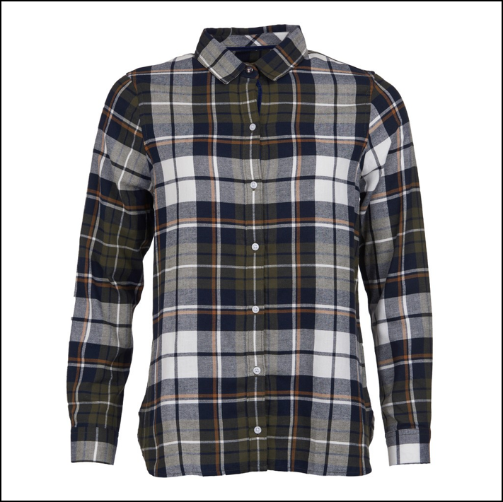 Hoggs Of Fife Erin Ladies Jersey Lined Shirt