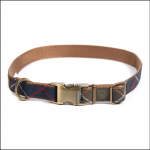 Barbour Tartan Webbing Dog Collar