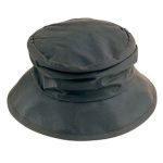 Barbour Ladies Tartan Lined Wax Sports Hat Olive