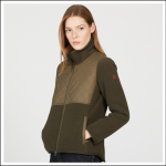 Aigle Women's Polarfield Fleece Jacket Bronze-Pebble 1