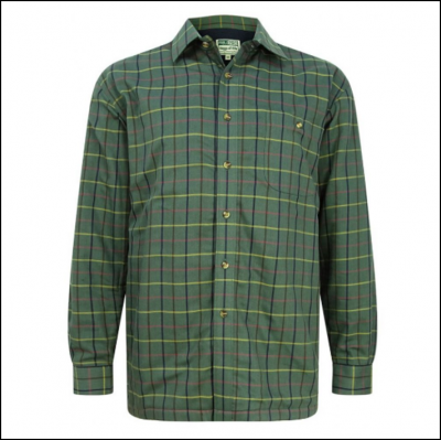 Hoggs of Fife Beech Micro Fleece Lined Shirt 1