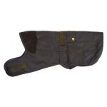 Barbour 2 in 1 Waxed Dog Coat Olive