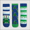 Tractor Ted Box of Socks (3 Pairs) Blue 3