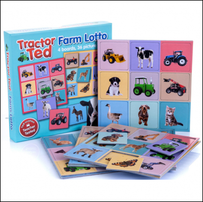 Tractor Ted Farm Lotto Game