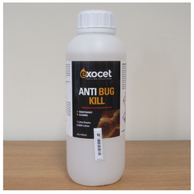 Exocet Anti-Bug Kill Fuel Additive 1L