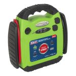 Sealey RS131 12V RoadStart Emergency Power Pack Hi Vis Green