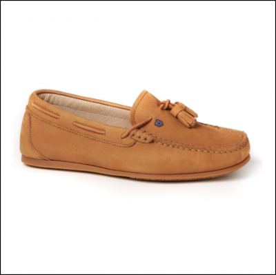 Dubarry Jamaica Ladies Loafer Tan 1