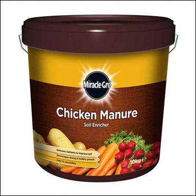 Miracle Gro Chicken Manure Soil Enricher 10kg
