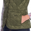Barbour Deveron Ladies Gilet Olive-Tayberry 2