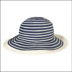 Barbour Sealand Sun Hat Navy Stripe 1