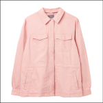 Joules Alexandra Outdoor Shacket Pink – Size 16