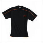 STIHL Genuine V Neck T Shirt Black