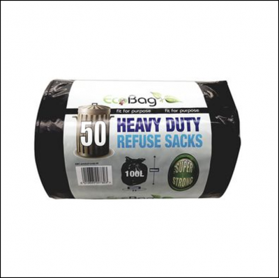 EcoBag 100L Heavy Duty Refuse Sacks