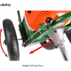 Portek RufCut Wheeled Brushcutter & Heavy Duty Strimmer 7