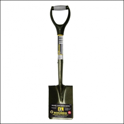 Roughneck Square Point Micro Shovel