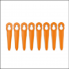 Stihl FSA 45 PolyCut 2-2 Plastic Trimmer Blades (Pack of 8) 3