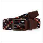 Barbour Ford Men’s Woven Belt Navy Mix