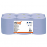 Gopart Jumbo Paper Blue Rolls (6 Pack)