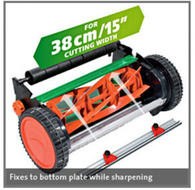 Multi-Sharp Cylinder Mower Sharpener 38cm /15" Cutting Width