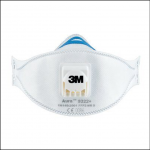 3M 9322+ Aura FFP2 Disposable Valved Sanding & Power Tool Respirator (2pk) 1