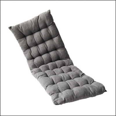 Ascalon Pale Grey Bench Seat Cushion Pad 1