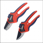 Spear & Jackson Medium Bypass & Anvil Pruning Twin Set