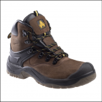 Amblers FS197 Waterproof Brown Leather Safety Boot S3 WR