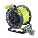 Masterplug Pro-XT 13A Open Cable Reel 25m