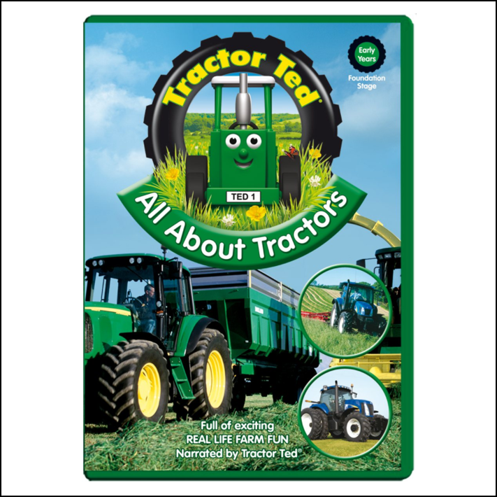 Tractor Ted All About Tractors DVD