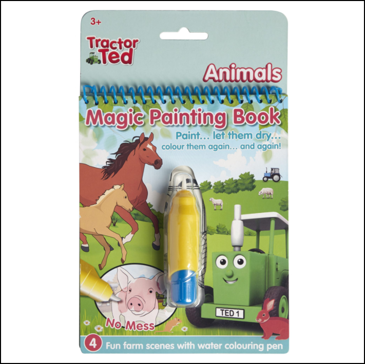 Tractor Ted Magic Painting Book - Animals