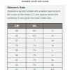 Schoffel Women's Hats Size Guide