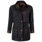 Barbour Beadnell Ladies Waxed Jacket Rustic