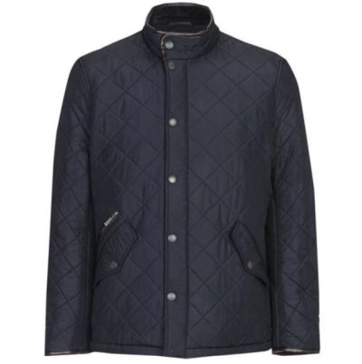 Barbour Powell Quilted Jacket Navy 1