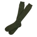 Barbour Wellington Knee Length Socks Olive Green