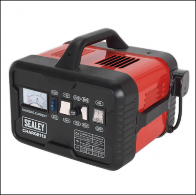 Sealey Charge112 Battery Charger 16A 12-24V 230V 1