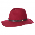 Barbour Annadale Ladies Fedora Rose Red 1